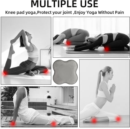 2-4 Pack Yoga Knee Pads, TPE Cushion for Pilates Exercise