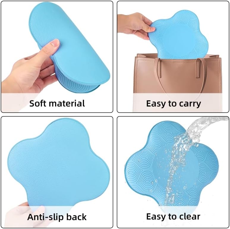 2-4 Pack Yoga Knee Pads, TPE Cushion for Pilates Exercise