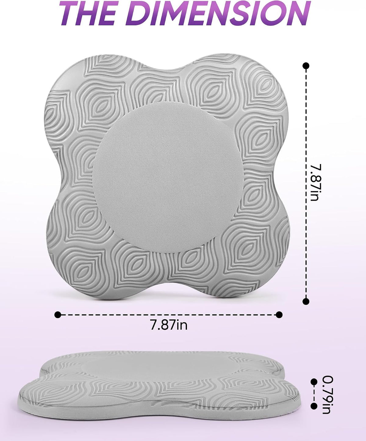 2-4 Pack Yoga Knee Pads, TPE Cushion for Pilates Exercise