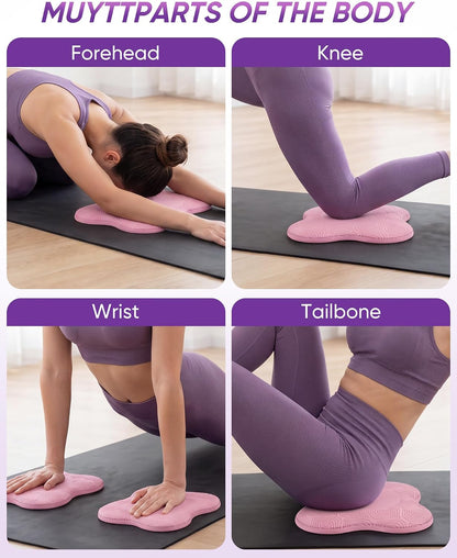 2-4 Pack Yoga Knee Pads, TPE Cushion for Pilates Exercise