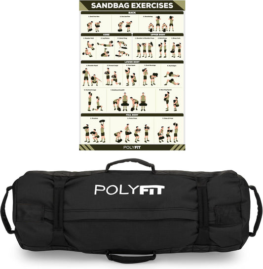 Classic Sandbag - Workout Sandbag with 8 Gripping Handles