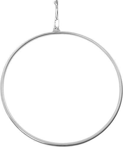Aerial Hoop, Lyra Hoop Aerial Rings Equipment for Dancing Yoga Training Circus Props, Single Point Aerial Hoop Set Aerial Fitness with Aerial Rigging