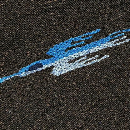 Open Road Goods Mexican Thunderbird Yoga Blanket, Handwoven Throw for Yoga, Meditation, and Home Décor – Versatile Blanket for Beach, Picnic, Camping, or Outdoor Use