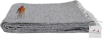 Open Road Goods Mexican Thunderbird Yoga Blanket, Handwoven Throw for Yoga, Meditation, and Home Décor – Versatile Blanket for Beach, Picnic, Camping, or Outdoor Use