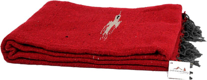 Open Road Goods Mexican Thunderbird Yoga Blanket, Handwoven Throw for Yoga, Meditation, and Home Décor – Versatile Blanket for Beach, Picnic, Camping, or Outdoor Use