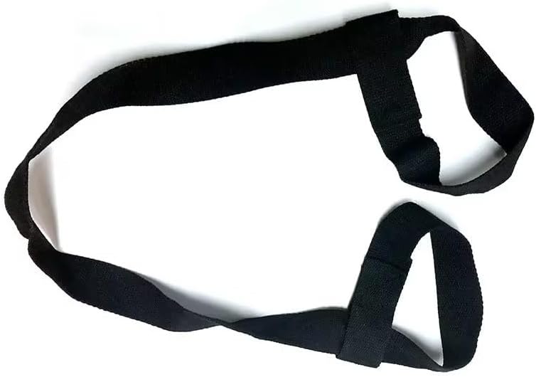 Black Yoga Mat Harness Strap Sling, Yoga Mat Carrying Strap (Just Strap, Not Mat), 1
