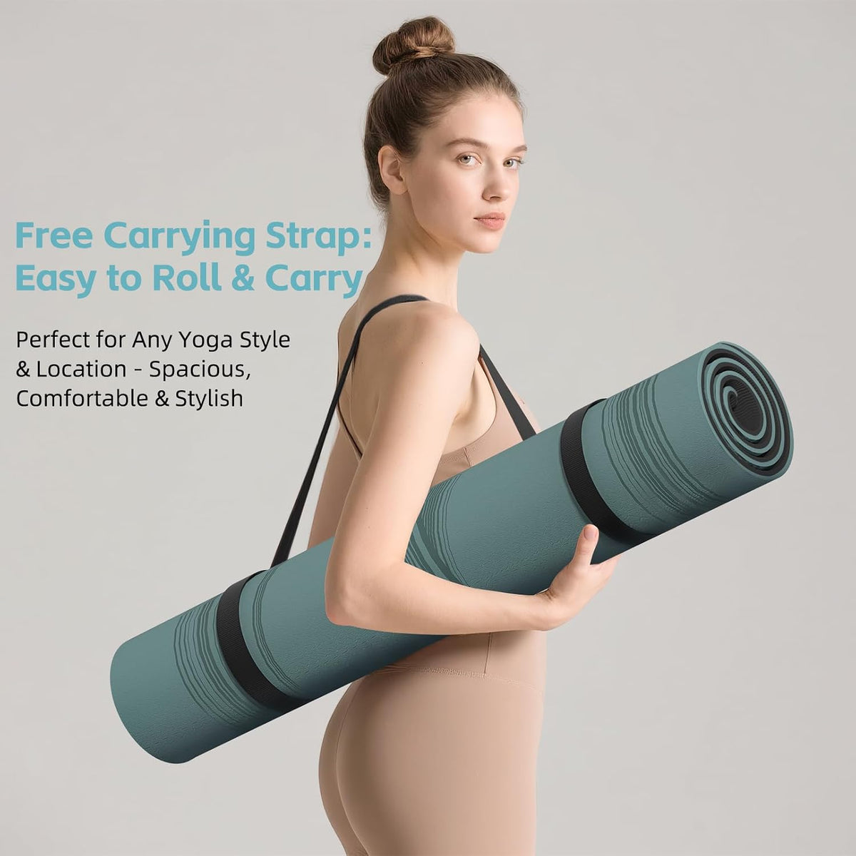 Large 76"x40"x0.4" Yoga Mat