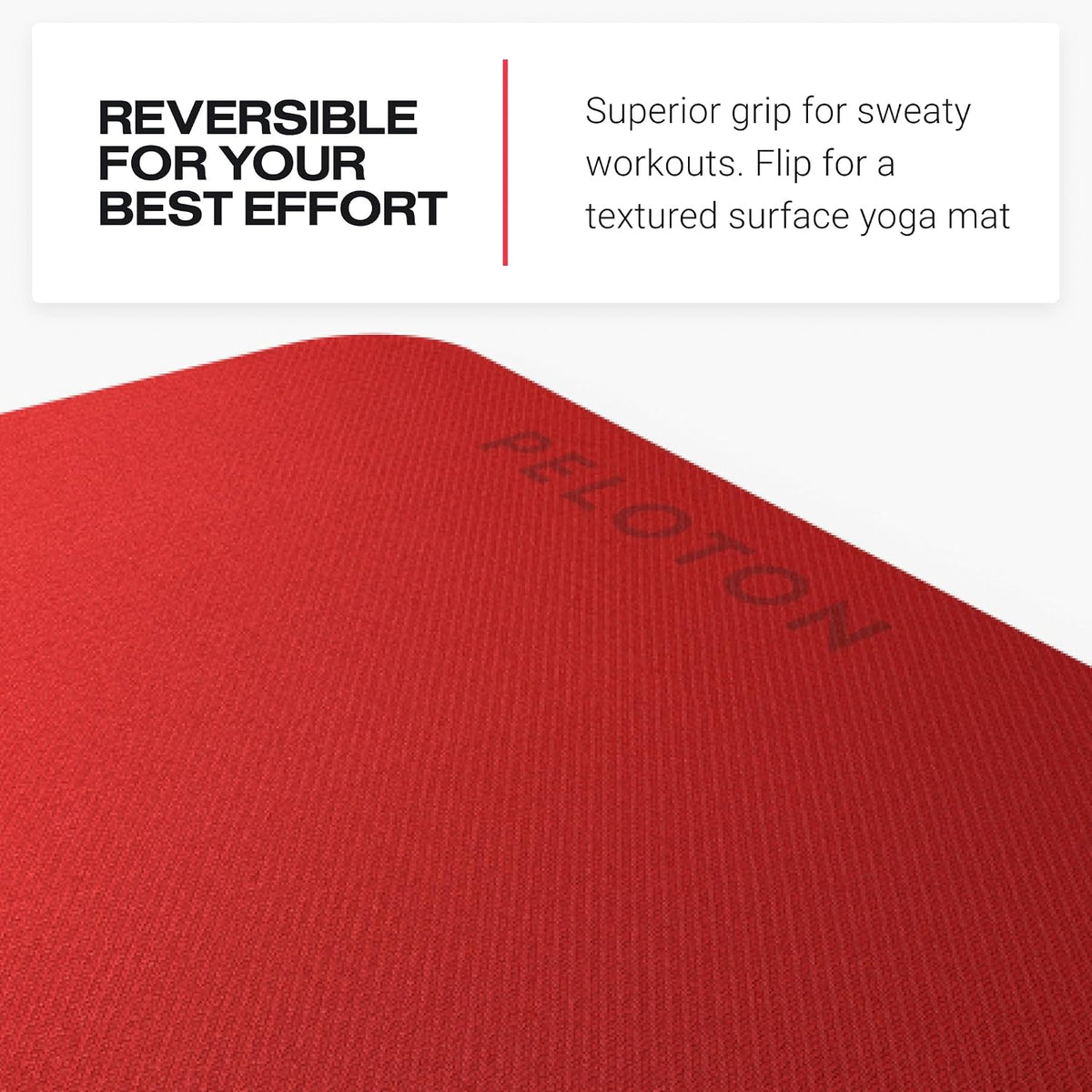 Reversible Workout Mat | 71” x 26” with 5 mm Thickness, Premium Heavy-Duty Floor & Yoga Mat, Tear & Scratch Resistant