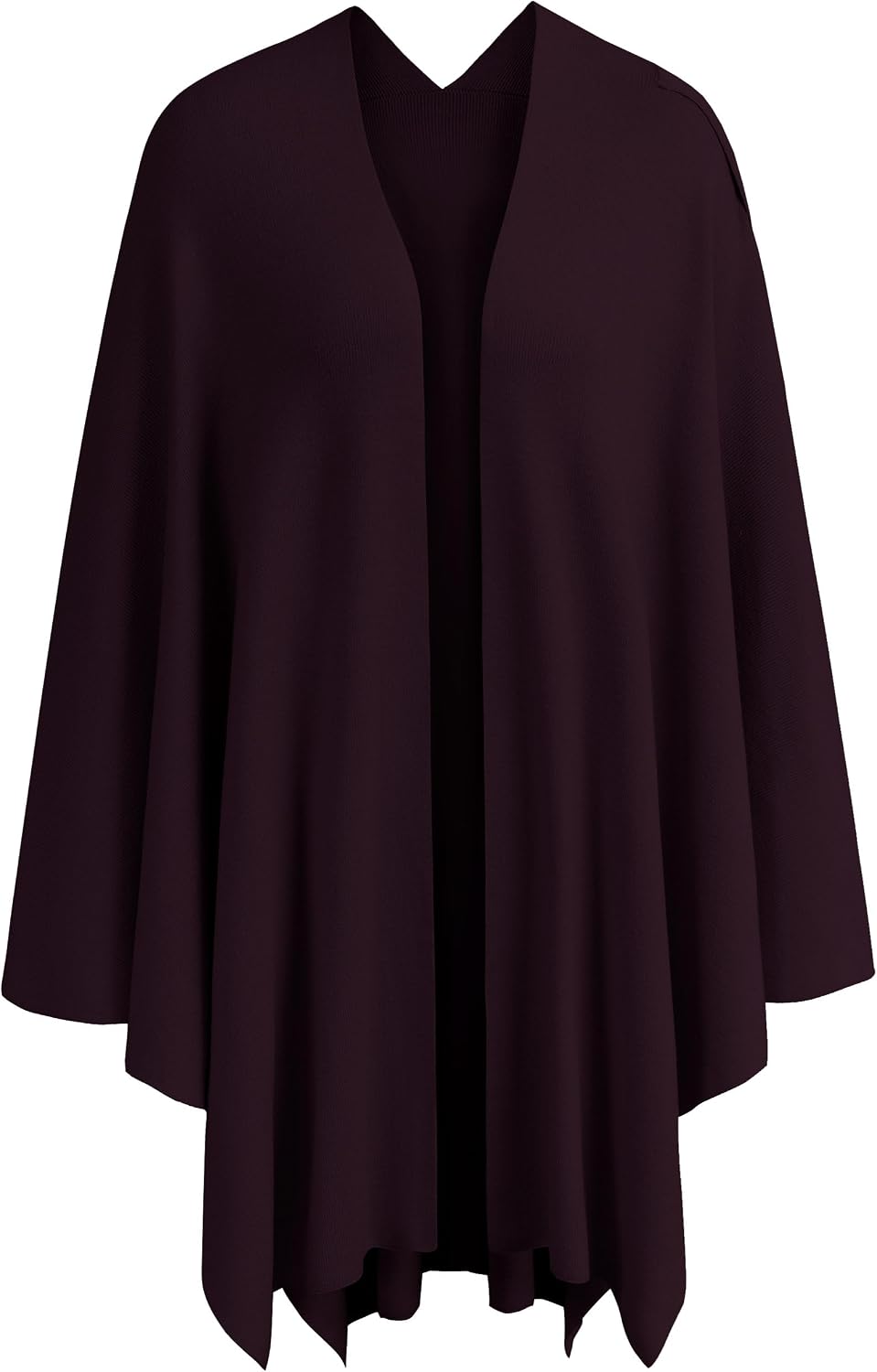 Womens Cross Front Poncho Shawl Wrap Elegant Wedding Formal Gift - Colors B
