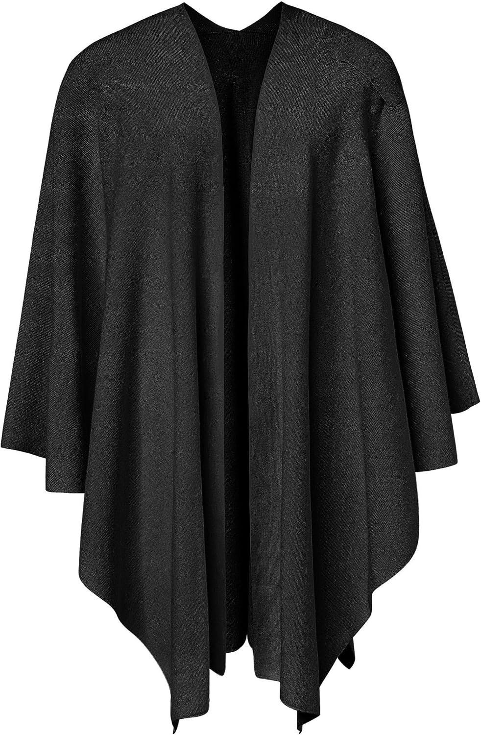 Womens Cross Front Poncho Shawl Wrap Elegant Wedding Formal Gift - Colors B