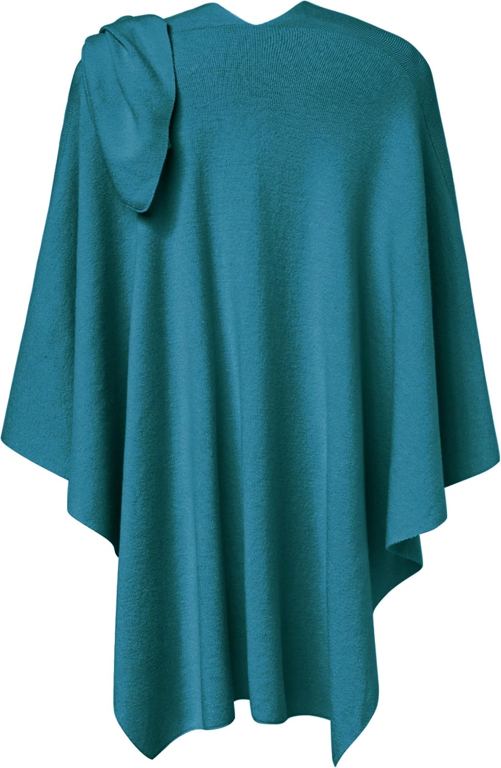Womens Cross Front Poncho Shawl Wrap Elegant Wedding Formal Gift - Colors B