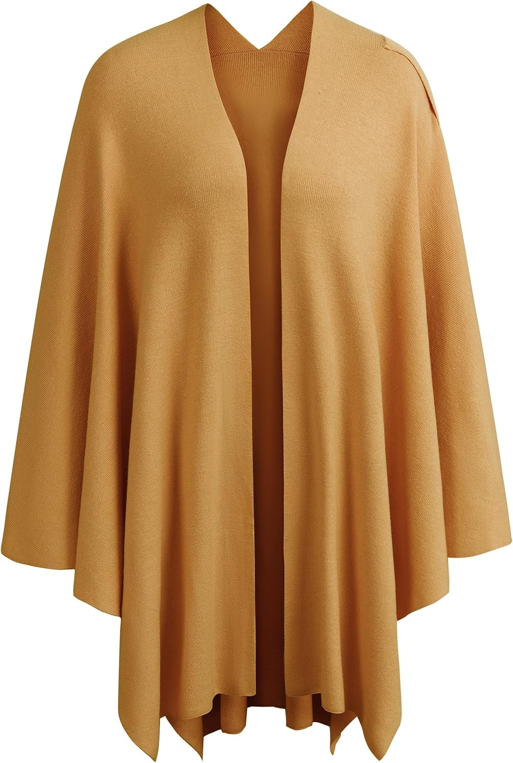 Womens Cross Front Poncho Shawl Wrap Elegant Wedding Formal Gift - Colors B