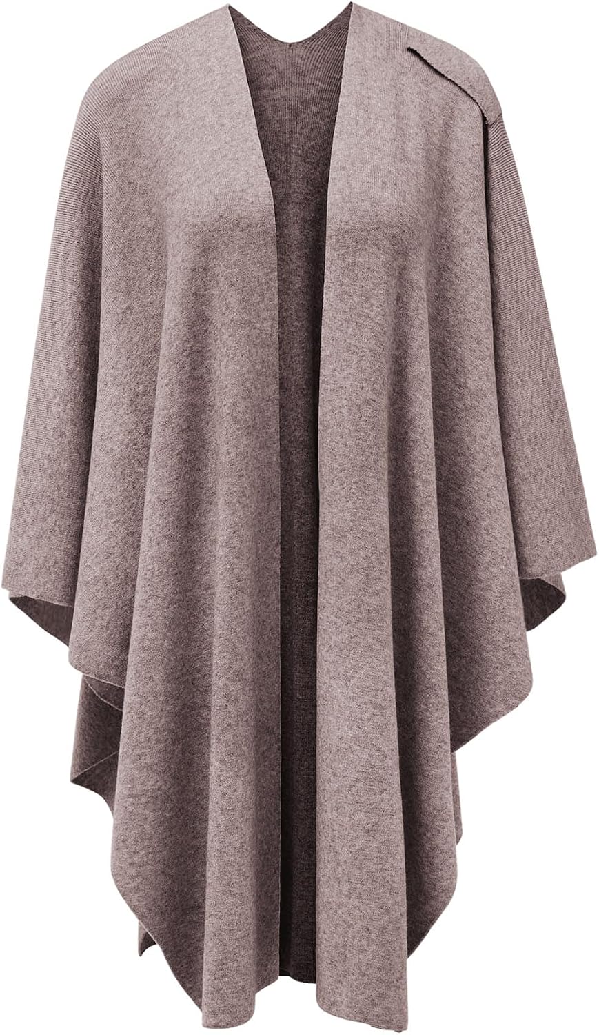 Womens Cross Front Poncho Shawl Wrap Elegant Wedding Formal Gift - Colors B
