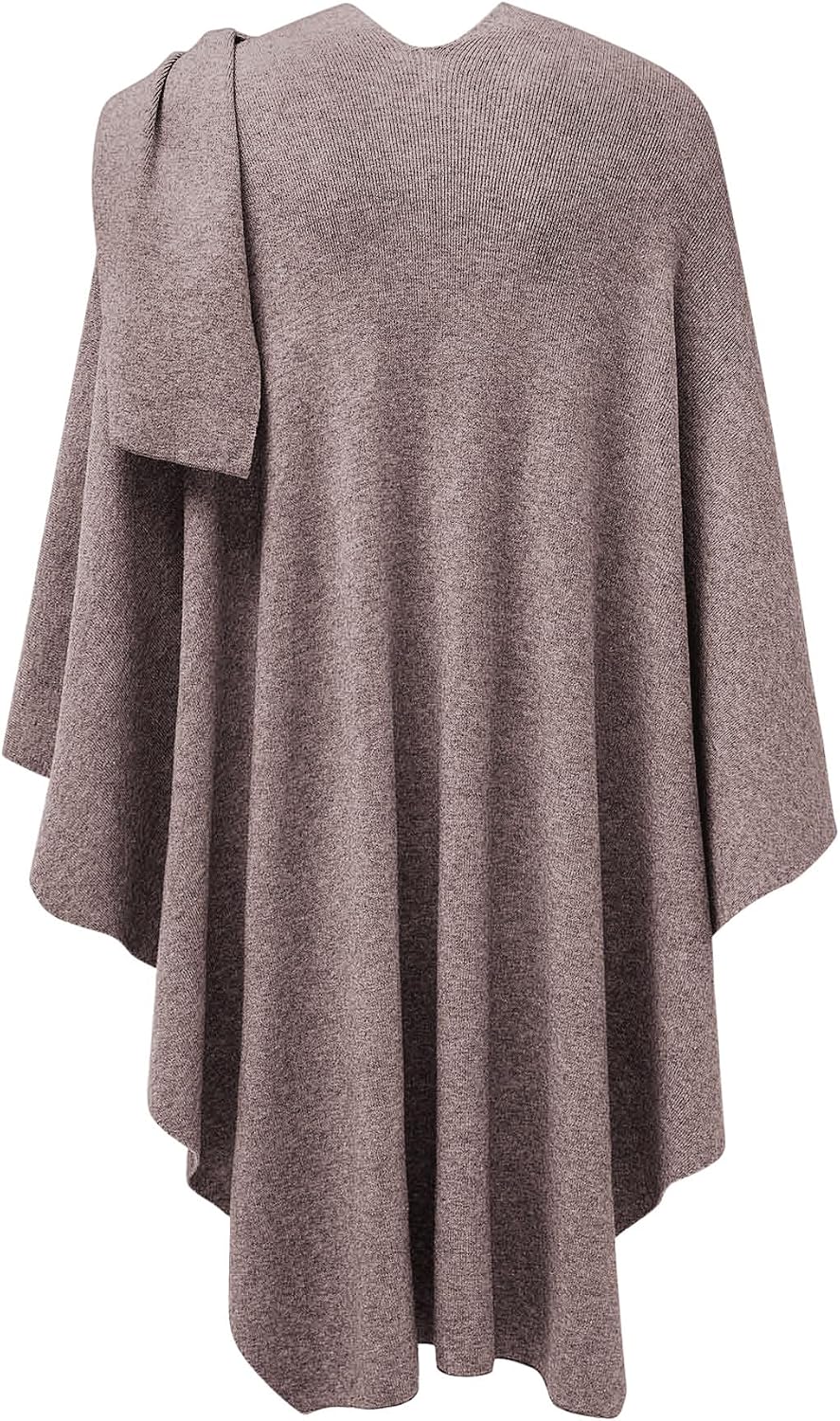 Womens Cross Front Poncho Shawl Wrap Elegant Wedding Formal Gift - Colors B