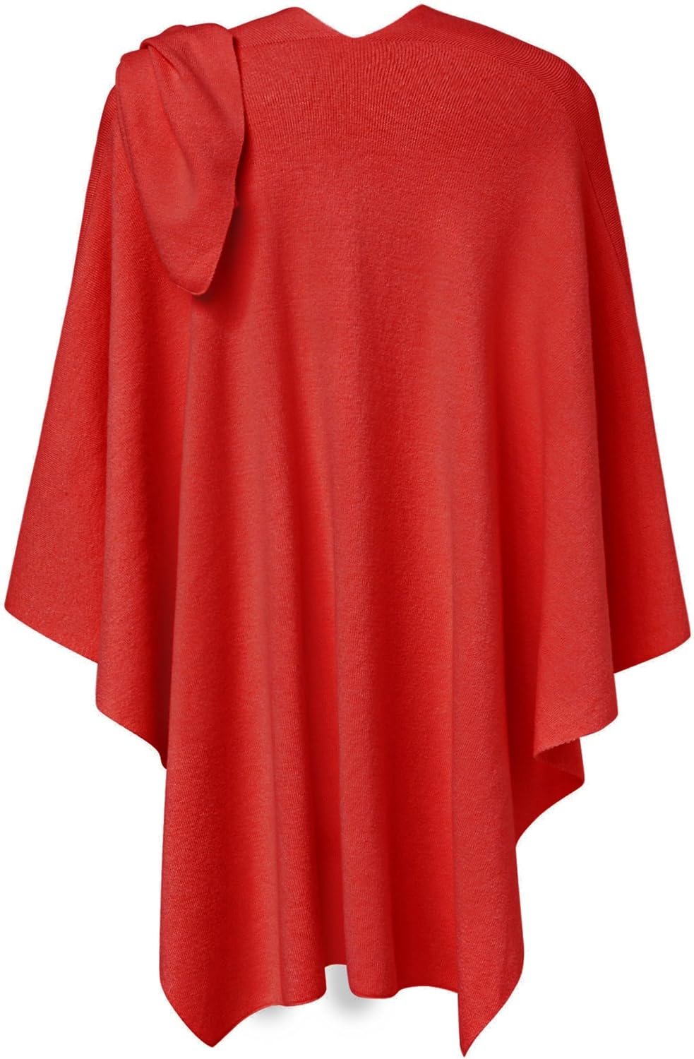 Womens Cross Front Poncho Shawl Wrap Elegant Wedding Formal Gift - Colors B