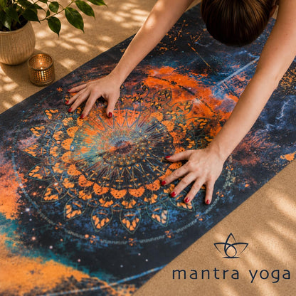 Travel PRO 1.5mm with Knee Pad - Foldable Fitness & Exercise Mat with Bag | Lightweight, Compact & Eco-Friendly | Non-Slip & Washable | For All Types of Yoga | 72" L x 24" W | 2.6 lbs