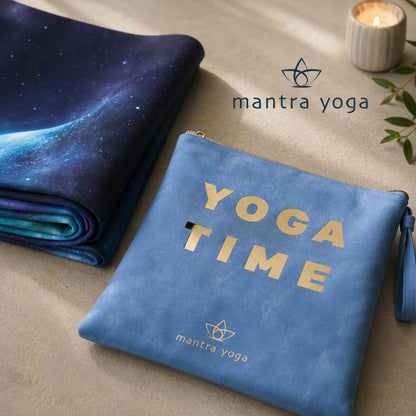 Travel PRO 1.5mm with Knee Pad - Foldable Fitness & Exercise Mat with Bag | Lightweight, Compact & Eco-Friendly | Non-Slip & Washable | For All Types of Yoga | 72" L x 24" W | 2.6 lbs