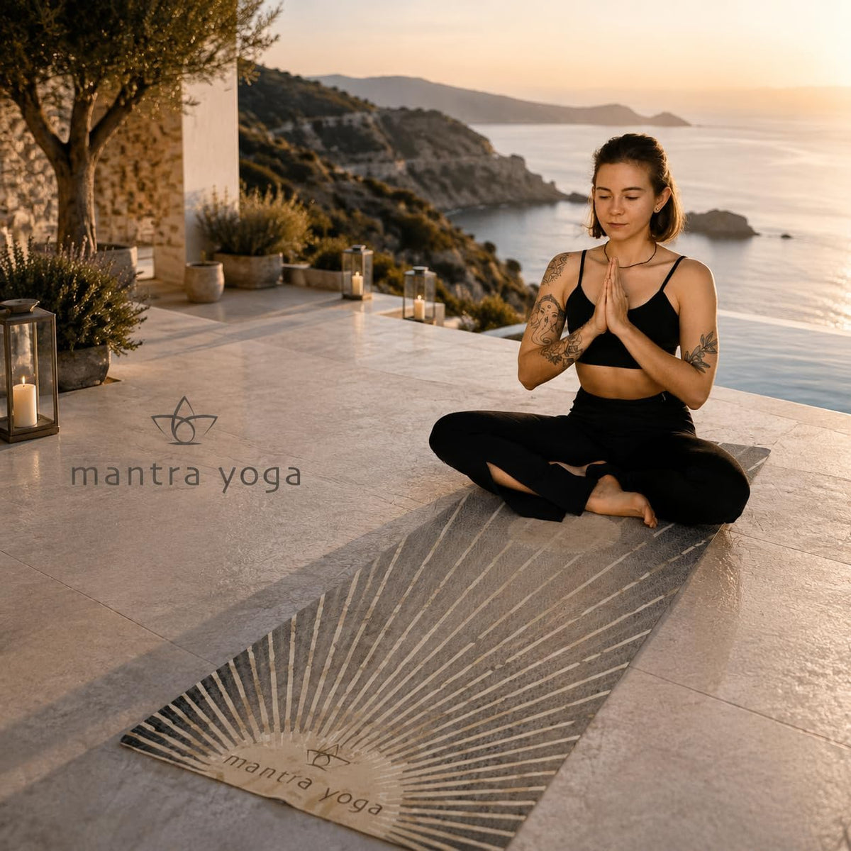 Travel PRO 1.5mm with Knee Pad - Foldable Fitness & Exercise Mat with Bag | Lightweight, Compact & Eco-Friendly | Non-Slip & Washable | For All Types of Yoga | 72" L x 24" W | 2.6 lbs