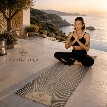 Travel PRO 1.5mm with Knee Pad - Foldable Fitness & Exercise Mat with Bag | Lightweight, Compact & Eco-Friendly | Non-Slip & Washable | For All Types of Yoga | 72" L x 24" W | 2.6 lbs
