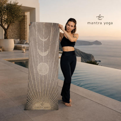 Travel PRO 1.5mm with Knee Pad - Foldable Fitness & Exercise Mat with Bag | Lightweight, Compact & Eco-Friendly | Non-Slip & Washable | For All Types of Yoga | 72" L x 24" W | 2.6 lbs