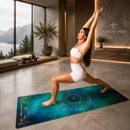 Travel PRO 1.5mm with Knee Pad - Foldable Fitness & Exercise Mat with Bag | Lightweight, Compact & Eco-Friendly | Non-Slip & Washable | For All Types of Yoga | 72" L x 24" W | 2.6 lbs