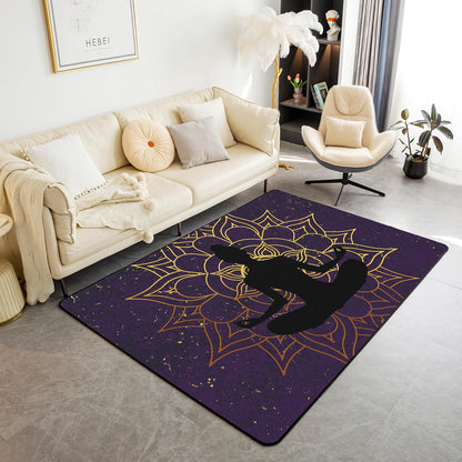 Zen Yoga Area Rug 3'x5' for Living Room