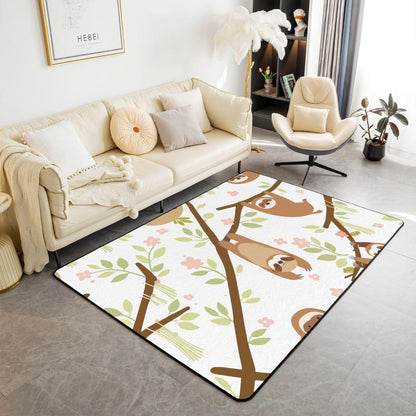Zen Yoga Area Rug 3'x5' for Living Room