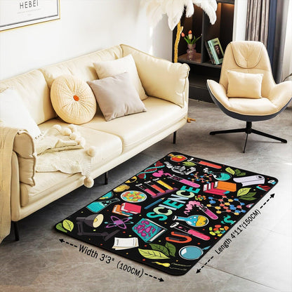 Zen Yoga Area Rug 3'x5' for Living Room