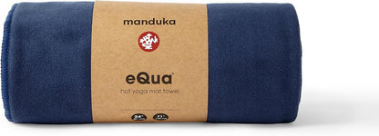 eQua Hot Yoga Mat Towel - 72" | Instant Moisture Activated Grip | Ultra Soft Microfiber | Quick Dry, Daily Use Ready | Lightweight, Travel Friendly Mat Layer