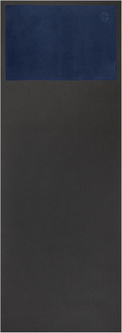 eQua Hot Yoga Mat Towel - 72" | Instant Moisture Activated Grip | Ultra Soft Microfiber | Quick Dry, Daily Use Ready | Lightweight, Travel Friendly Mat Layer