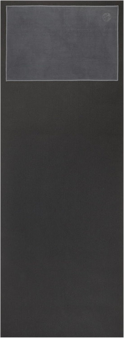 eQua Hot Yoga Mat Towel - 72" | Instant Moisture Activated Grip | Ultra Soft Microfiber | Quick Dry, Daily Use Ready | Lightweight, Travel Friendly Mat Layer