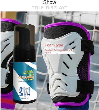Gym Equipment Cleaner - 100ml Sports Gear Foam Deodorizer Wash | Goalkeeper Glove Spray,for Shoes Work Boots Clothing Helmet Pads Yoga Mats Hockey Baseball Football