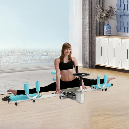 Leg Stretcher, 220/330Lbs Heavy Duty Split Machine for Leg Stretching, Leg Stretching Split Machine, Flexibility Stretching Equipment Black/Blue