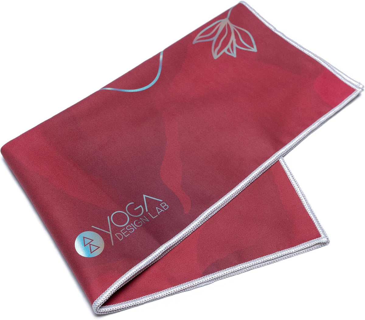 Hand Towel Microfiber Size 15" x 24" Yoga Towel Yoga Rug Sports Training Towel (Iris)