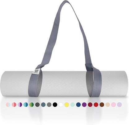 Yoga Mat Strap Adjustable Carrier for All Yoga Mats, 2 Sizes