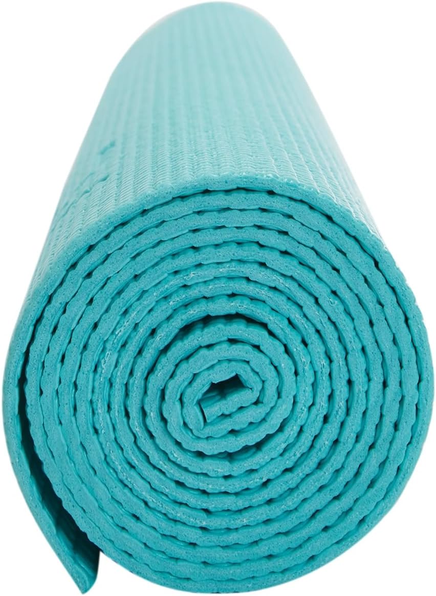 Deluxe Mat, Spacious 72"x24" Non-Slip Yoga Mat for Comfortable Home Workouts, 3-5mm Extra Thick