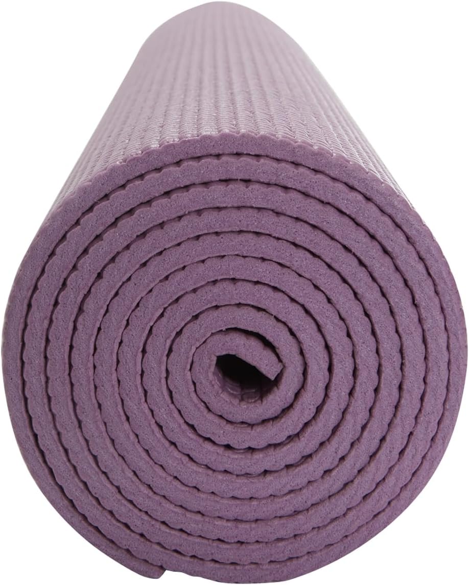 Deluxe Mat, Spacious 72"x24" Non-Slip Yoga Mat for Comfortable Home Workouts, 3-5mm Extra Thick