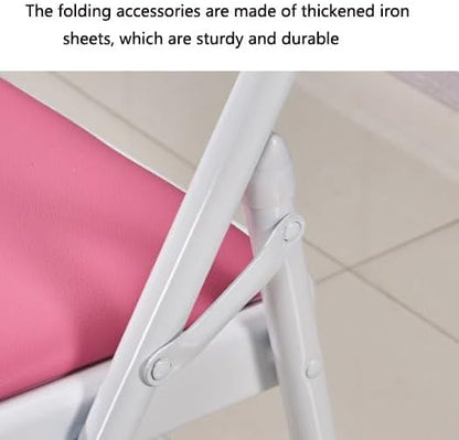 Pilates Yoga Chair, Professional Iyengar Auxiliary Chair, Yoga, Hardened and Thick Yoga Folding Chair, Solid Anti-Slip, Stable and Durable,Pink
