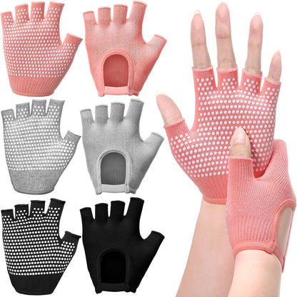 3 Pairs Yoga Pilates Workout Gloves