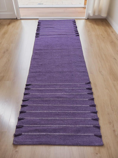 Payal Rugs Cotton Yoga Mat - Eco-Friendly Hand-Woven Rug - Non Slip & Thick (24”x72”x5mm) for Yoga Everyday Fitness at Home - Comfortable Extra-Long
