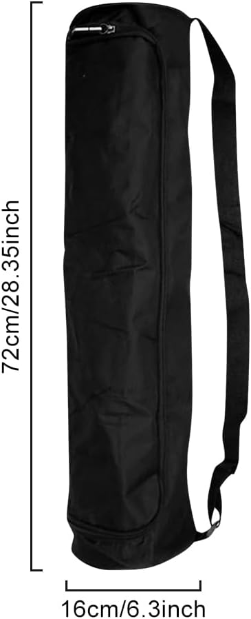Yoga Mat Bag, Full Zip Oxford Cloth Yoga Mat Carrier with Adjustable Strap