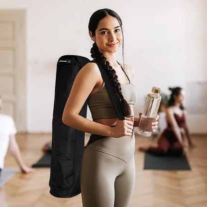 Yoga Mat Bag, Full Zip Oxford Cloth Yoga Mat Carrier with Adjustable Strap