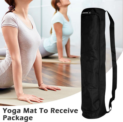 Yoga Mat Bag, Full Zip Oxford Cloth Yoga Mat Carrier with Adjustable Strap
