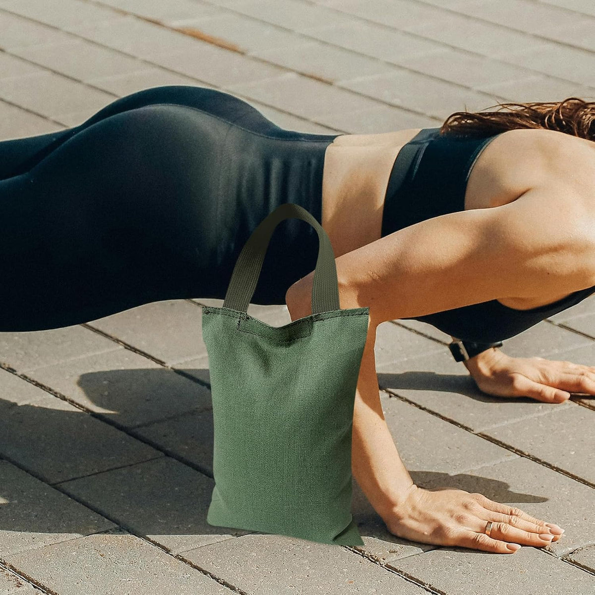 2kg Yoga Training Sandbag with Handle for Dance and Fitness Exercises