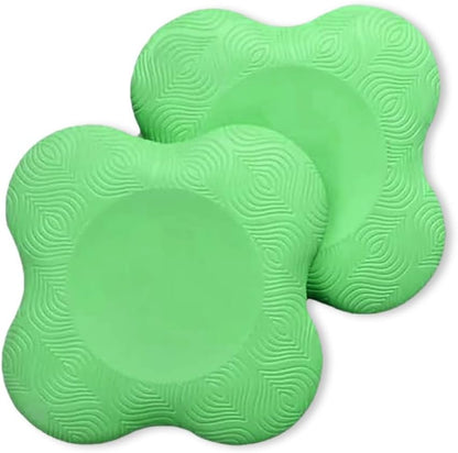 2-Pack Yoga Knee Pad Cushion - Extra Thick Foam Pads for Knees, Elbows, Wrists, Hands, and Head Cushioned Knee Pad for Yoga Non-Slip Yoga Knee Pads Knee Support Pad for Yoga Yoga Knee Pad Set for Joint Comfort High-Density Yoga Knee Cushions