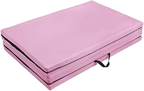 4'x8'x2 Thick Folding Gymnastics Exercise Mat Aerobics Stretching Yoga Mats