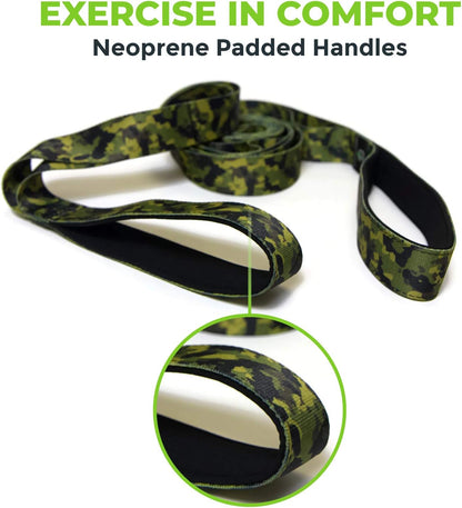 Physical Therapy Stretch Strap with 12 Loops - 1.5 Inch Width