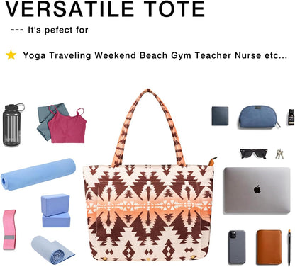Yoga Mat Bag Yoga Bags and Carriers Fits All Your Stuff Yoga Tote Bag with Zipper Pocket Yoga Mat Carrier Pilates Bag Take in Out Mat Easily