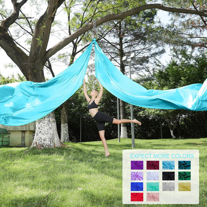 11 Yards Aerial Silks for home aerial yoga hammock Aerial Silks Kit