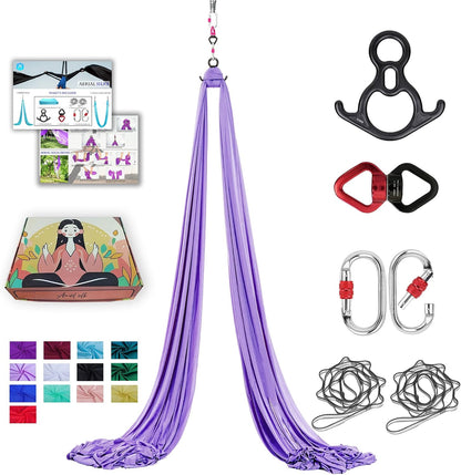 11 Yards Aerial Silks for home aerial yoga hammock Aerial Silks Kit